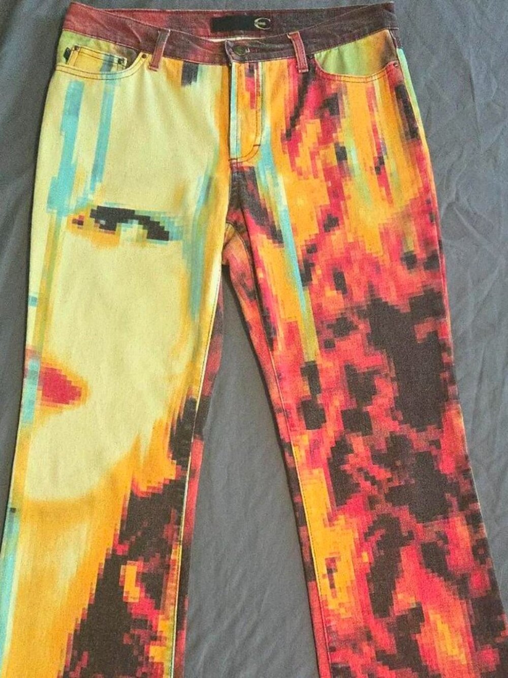 Rare Vintage SS01 Just Cavalli Women's Multi Jeans